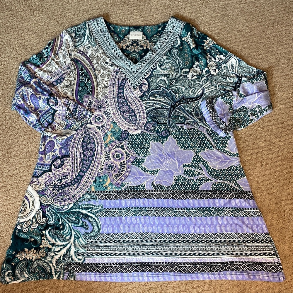 Stretchy Chico’s top